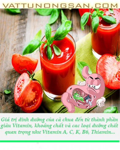 Những lợi ích cà chua mang lại cho sức khỏe